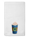 Happy Hanukkah Latte Cup 11&#x22;x18&#x22; Dish Fingertip Towel-Fingertip Towel-TooLoud-White-Davson Sales