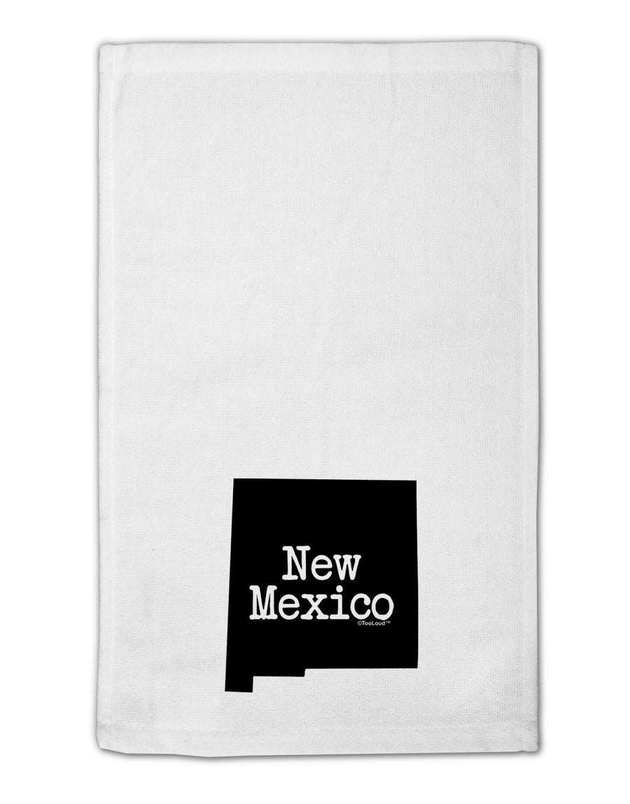 New Mexico - United States Shape 11&#x22;x18&#x22; Dish Fingertip Towel by TooLoud-Fingertip Towel-TooLoud-White-Davson Sales