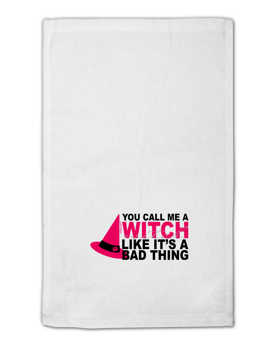 Witch - Bad Thing Hat 11&#x22;x18&#x22; Dish Fingertip Towel-Fingertip Towel-TooLoud-White-Davson Sales