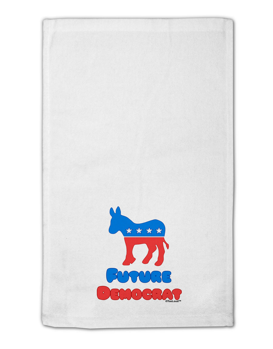 Future Democrat 11&#x22;x18&#x22; Dish Fingertip Towel-Fingertip Towel-TooLoud-White-Davson Sales