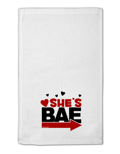 She's BAE - Right Arrow 11&#x22;x18&#x22; Dish Fingertip Towel-Fingertip Towel-TooLoud-White-Davson Sales