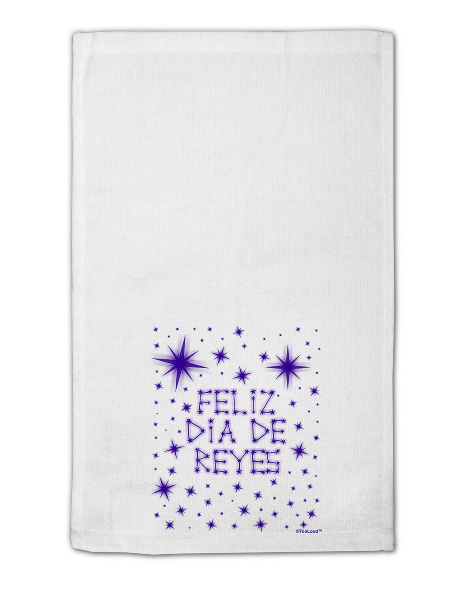 Feliz Dia de Reyes - Estrellas Brillantes 11&#x22;x18&#x22; Dish Fingertip Towel by TooLoud-Fingertip Towel-TooLoud-White-Davson Sales