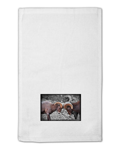 CO Bighorn Head Butt Desaturated 11&#x22;x18&#x22; Dish Fingertip Towel-Fingertip Towel-TooLoud-White-Davson Sales