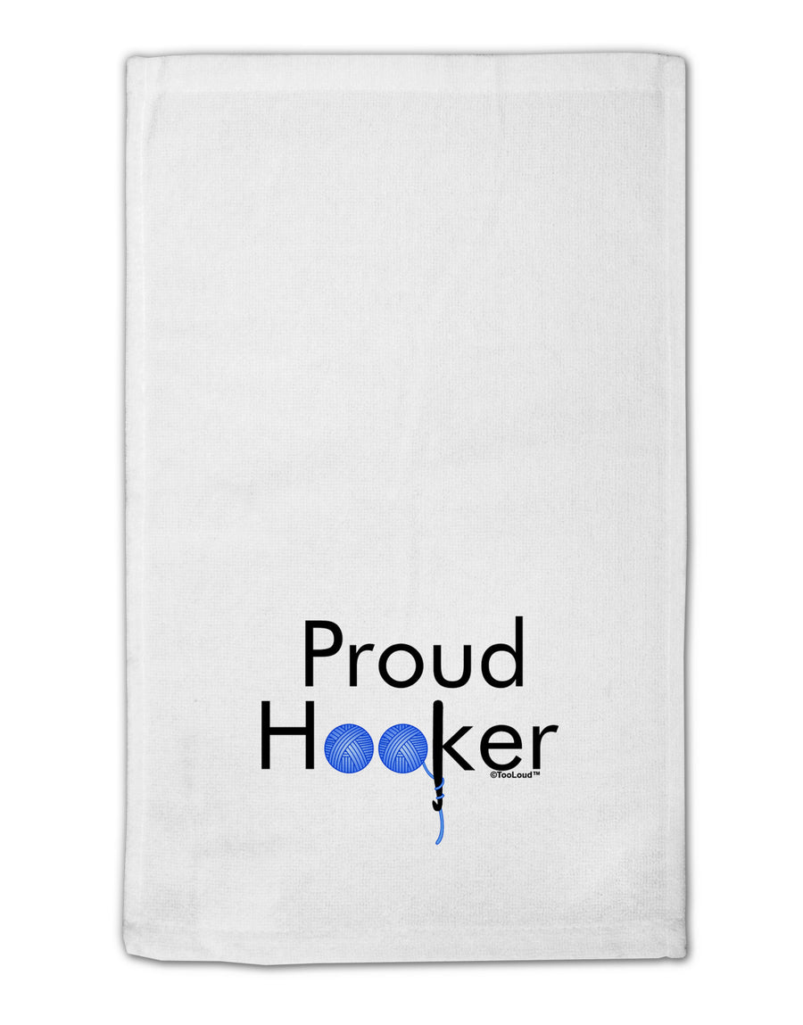 Proud Hooker 11&#x22;x18&#x22; Dish Fingertip Towel by TooLoud-Fingertip Towel-TooLoud-White-Davson Sales