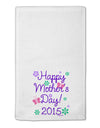 Happy Mother's Day (CURRENT YEAR) 11&#x22;x18&#x22; Dish Fingertip Towel by TooLoud-Fingertip Towel-TooLoud-White-Davson Sales