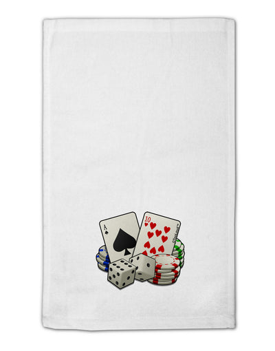 Gambling Weapons 11&#x22;x18&#x22; Dish Fingertip Towel-Fingertip Towel-TooLoud-White-Davson Sales