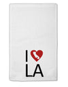 I Heart Los Angeles 11&#x22;x18&#x22; Dish Fingertip Towel-Fingertip Towel-TooLoud-White-Davson Sales