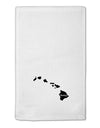 Hawaii - United States Shape 11&#x22;x18&#x22; Dish Fingertip Towel-Fingertip Towel-TooLoud-White-Davson Sales