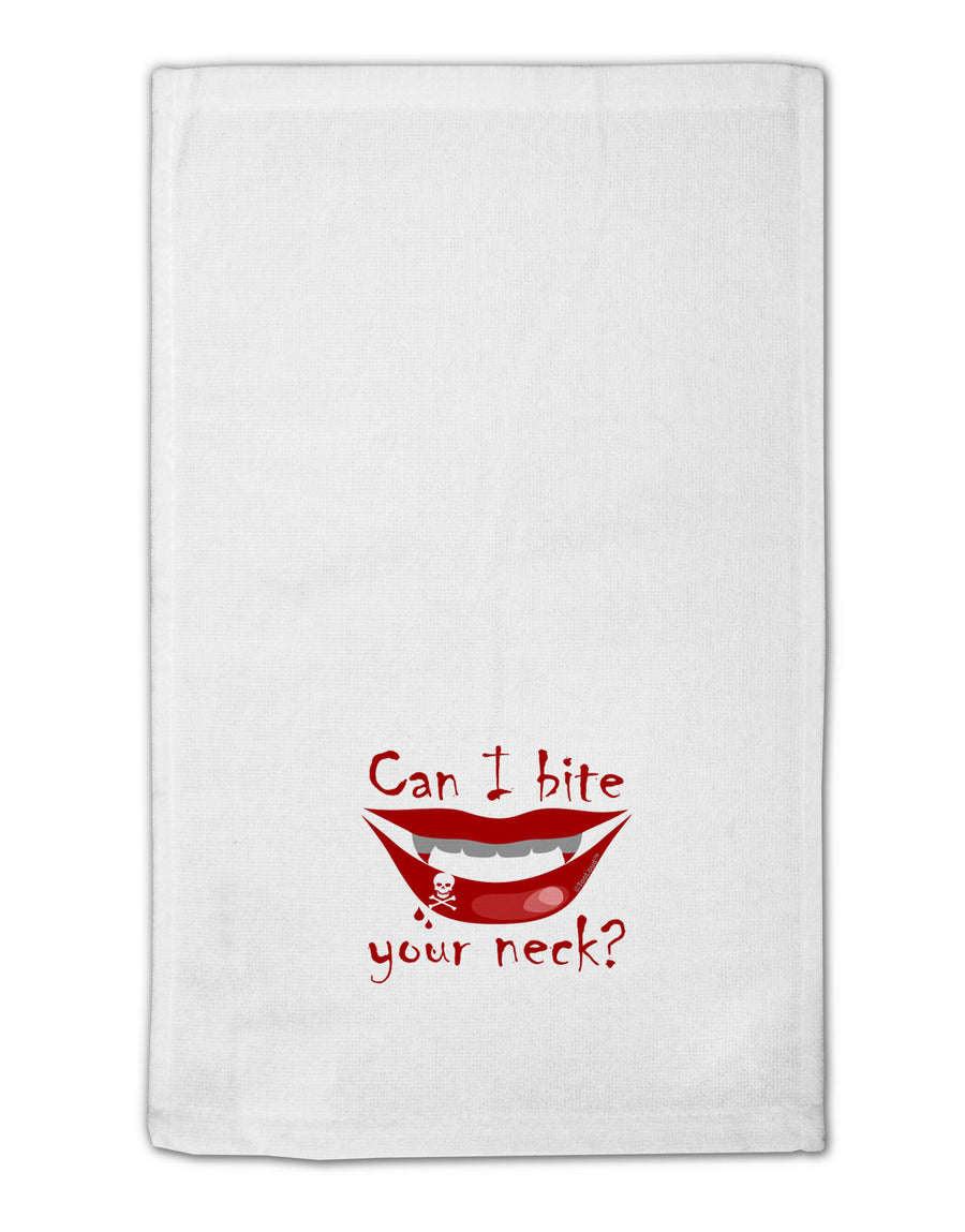 Bite your neck 11&#x22;x18&#x22; Dish Fingertip Towel-Fingertip Towel-TooLoud-White-Davson Sales