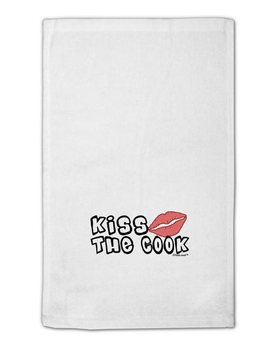 Kiss the Cook With Lips 11&#x22;x18&#x22; Dish Fingertip Towel by TooLoud-Fingertip Towel-TooLoud-White-Davson Sales