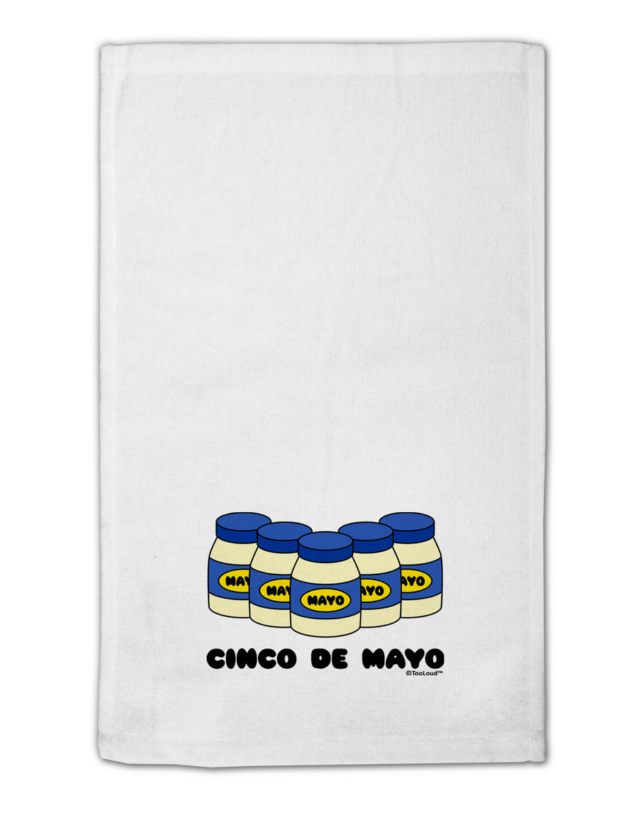 Cinco de Mayo - 5 Mayo Jars 11&#x22;x18&#x22; Dish Fingertip Towel by TooLoud-Fingertip Towel-TooLoud-White-Davson Sales