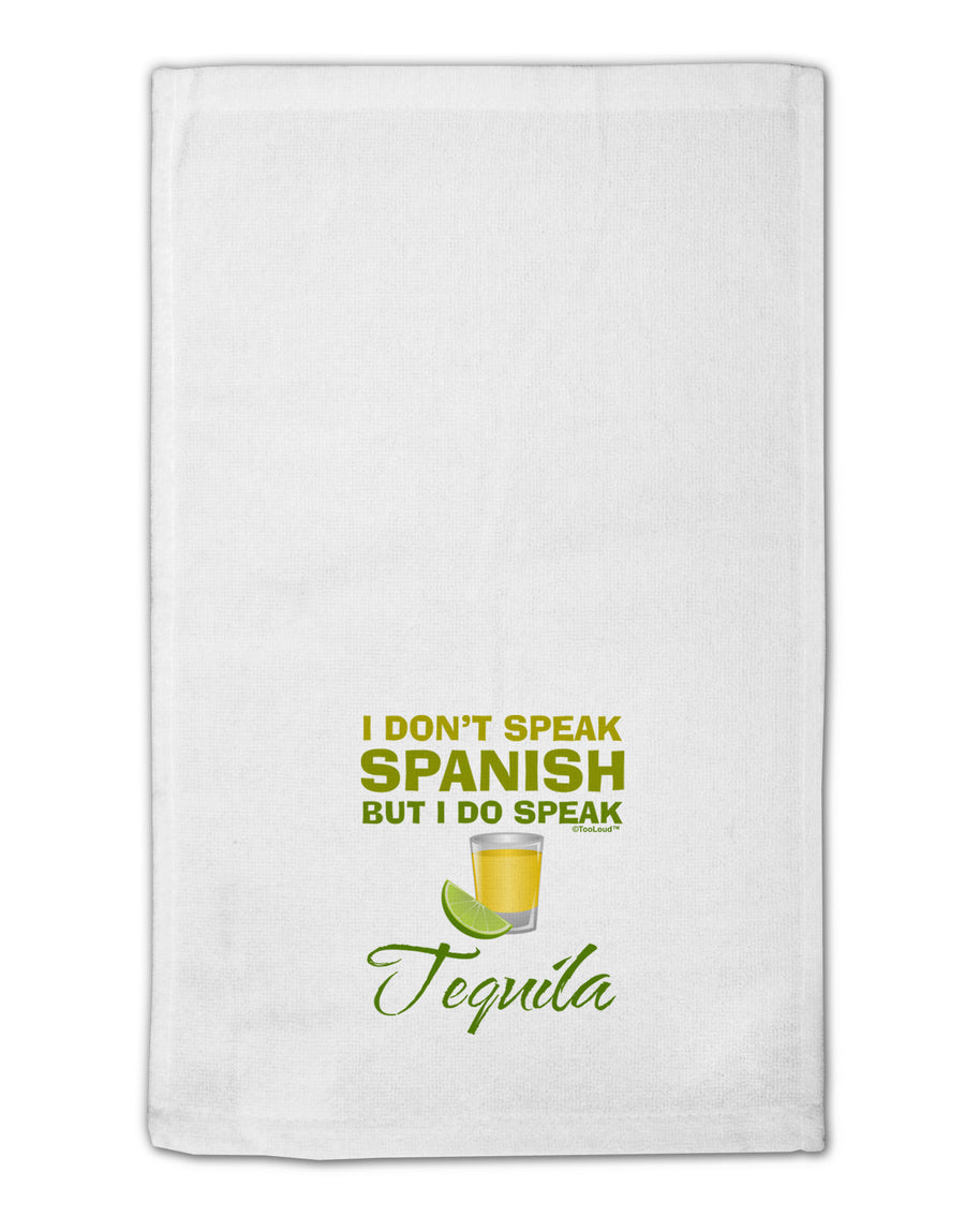 I Do Speak Tequila 11&#x22;x18&#x22; Dish Fingertip Towel-Fingertip Towel-TooLoud-White-Davson Sales