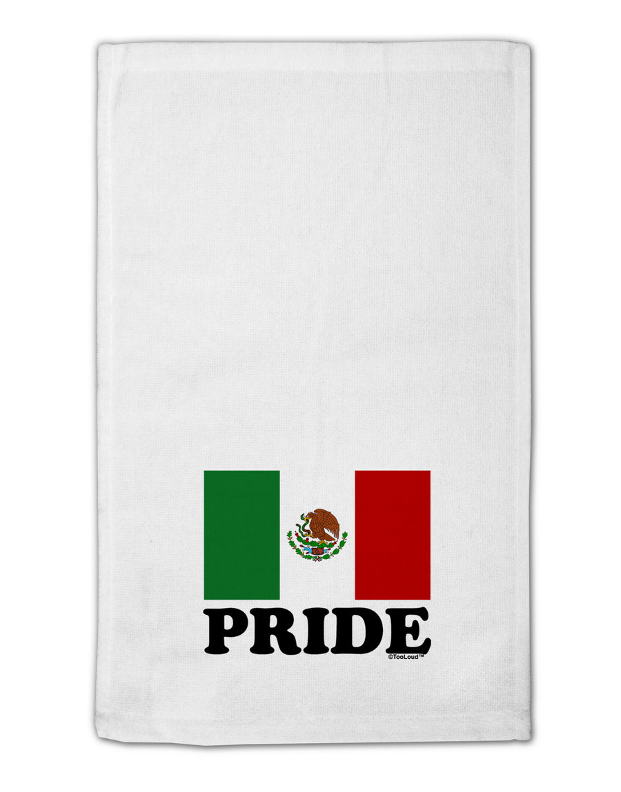 Mexican Pride - Mexican Flag 11&#x22;x18&#x22; Dish Fingertip Towel by TooLoud-Fingertip Towel-TooLoud-White-Davson Sales