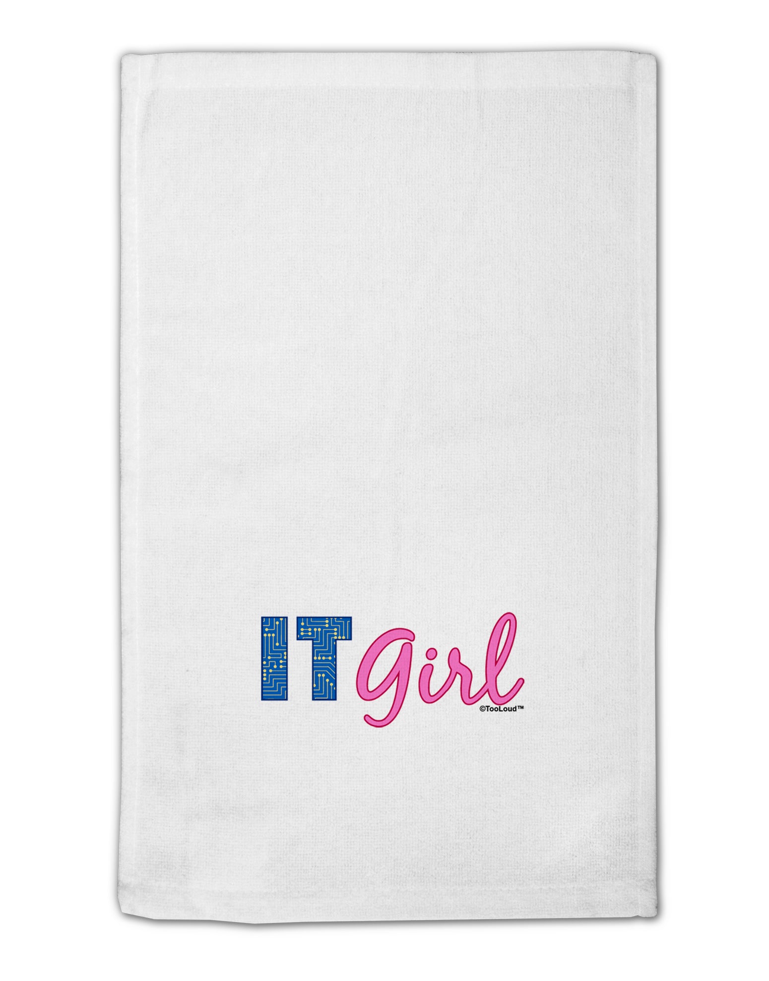 IT Girl 11&#x22;x18&#x22; Dish Fingertip Towel by TooLoud-Fingertip Towel-TooLoud-White-Davson Sales