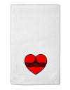 Black Lace Panty Heart 11&#x22;x18&#x22; Dish Fingertip Towel-Fingertip Towel-TooLoud-White-Davson Sales