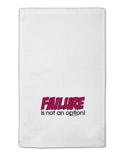 Failure Is Not An Option 11&#x22;x18&#x22; Dish Fingertip Towel by TooLoud-Fingertip Towel-TooLoud-White-Davson Sales