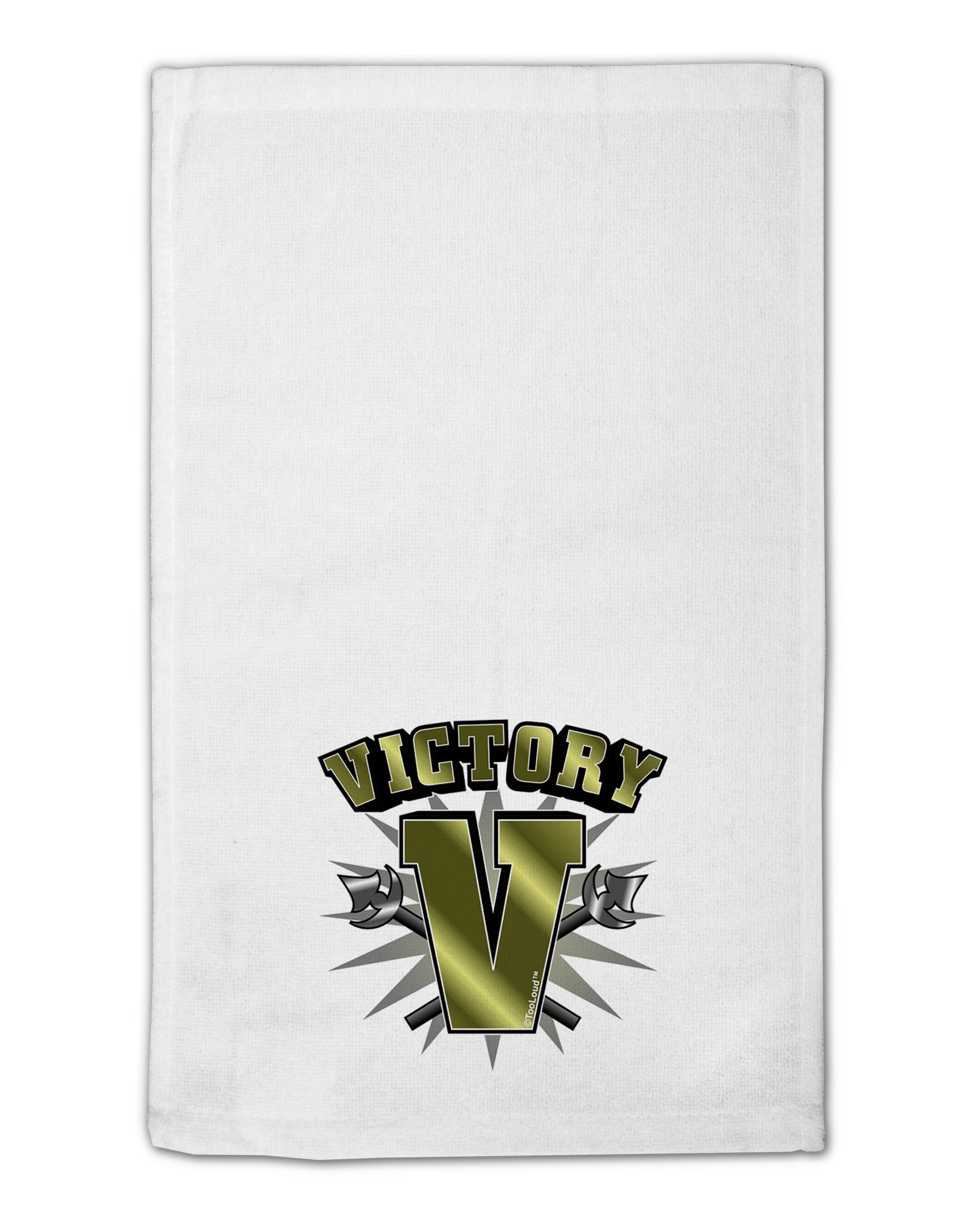 Victory V 11&#x22;x18&#x22; Dish Fingertip Towel-Fingertip Towel-TooLoud-White-Davson Sales