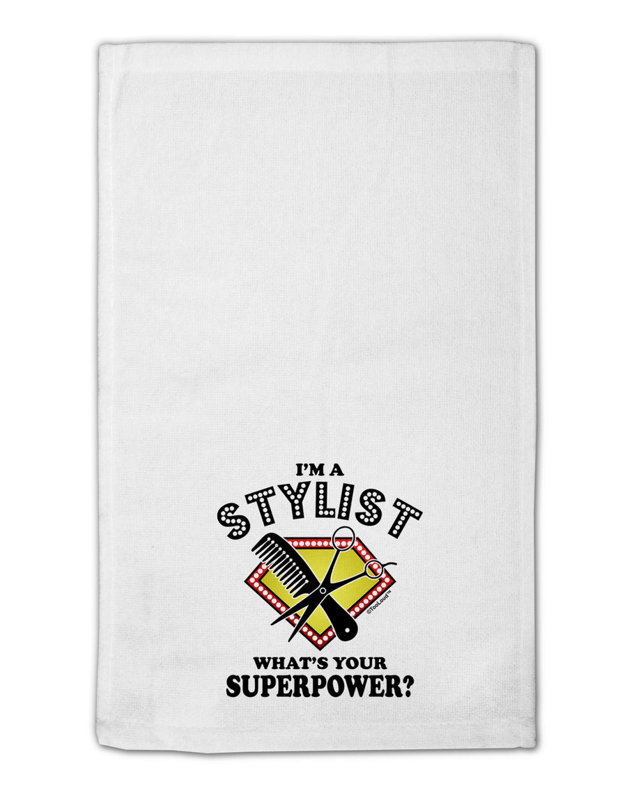 Stylist - Superpower 11&#x22;x18&#x22; Dish Fingertip Towel-Fingertip Towel-TooLoud-White-Davson Sales