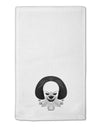 Scary Clown Grayscale 11&#x22;x18&#x22; Dish Fingertip Towel-Fingertip Towel-TooLoud-White-Davson Sales