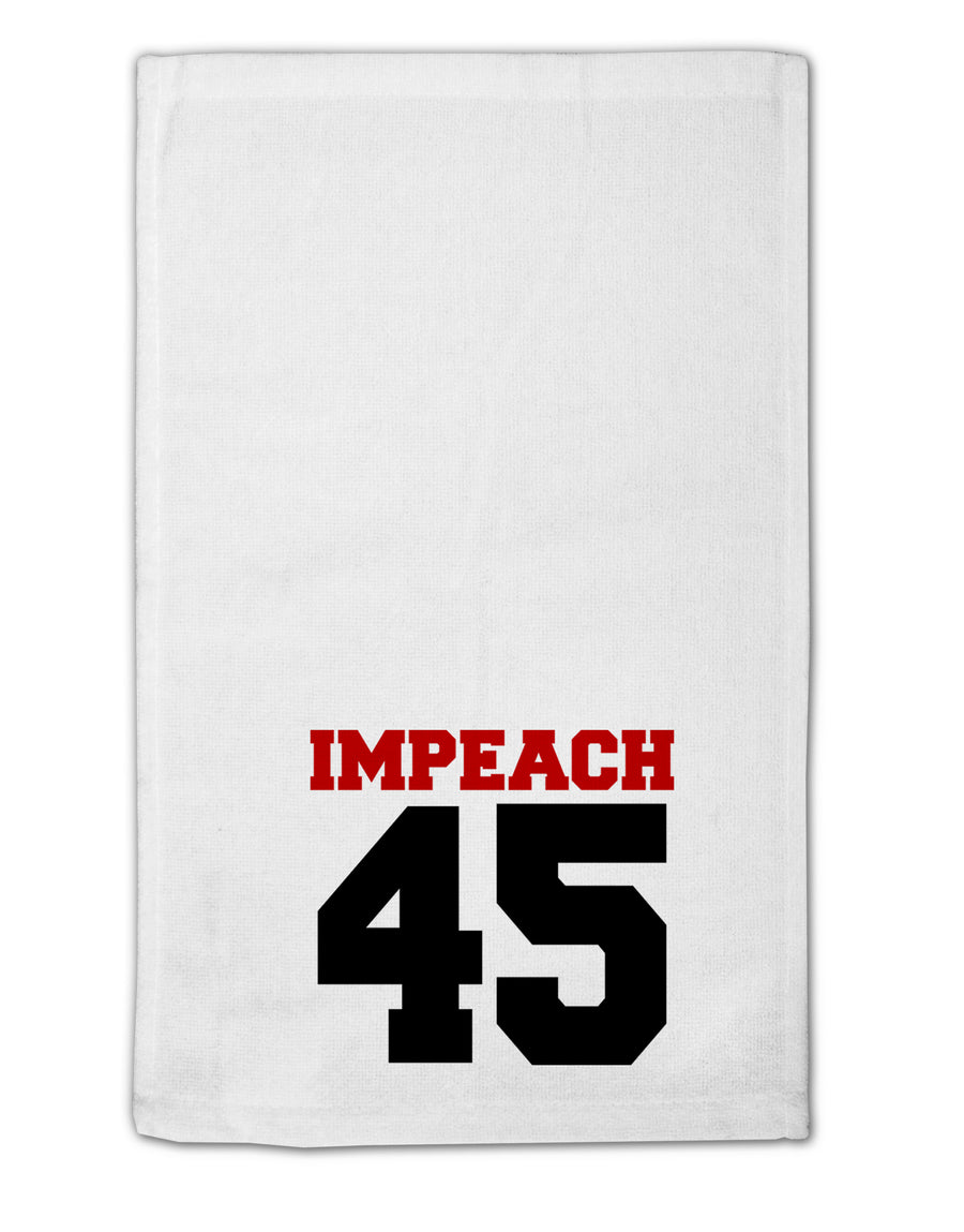 Impeach 45 11&#x22;x18&#x22; Dish Fingertip Towel by TooLoud-TooLoud-White-Davson Sales
