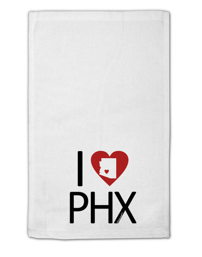 I Heart Phoenix 11&#x22;x18&#x22; Dish Fingertip Towel-Fingertip Towel-TooLoud-White-Davson Sales