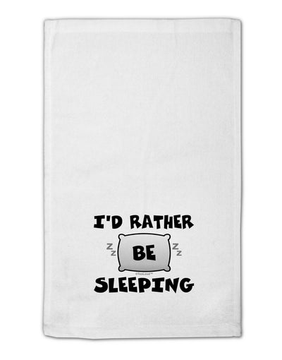 I'd Rather Be Sleeping 11&#x22;x18&#x22; Dish Fingertip Towel-Fingertip Towel-TooLoud-White-Davson Sales