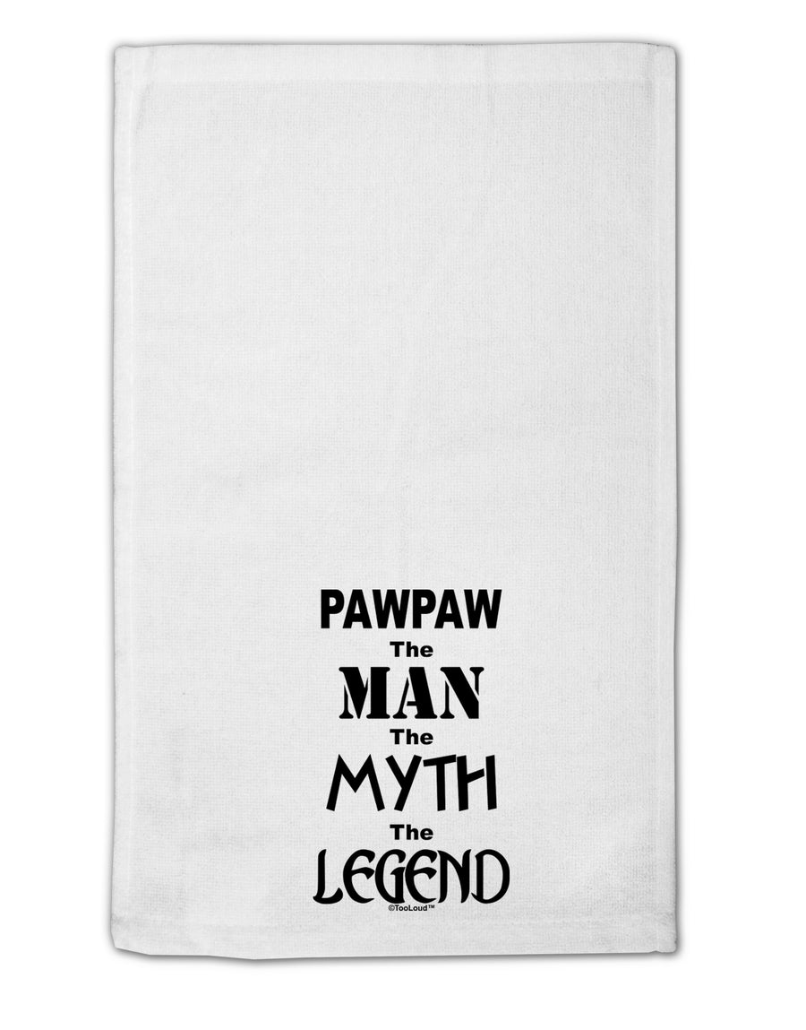 Pawpaw The Man The Myth The Legend 11&#x22;x18&#x22; Dish Fingertip Towel by TooLoud-TooLoud-White-Davson Sales