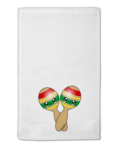 Cute Maracas Design 11&#x22;x18&#x22; Dish Fingertip Towel by TooLoud-Fingertip Towel-TooLoud-White-Davson Sales