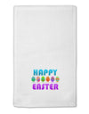 Happy Easter Decorated Eggs 11&#x22;x18&#x22; Dish Fingertip Towel-Fingertip Towel-TooLoud-White-Davson Sales