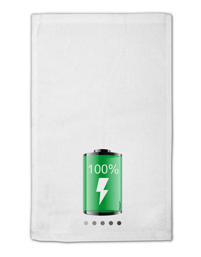 Full Energy 100 Percent 11&#x22;x18&#x22; Dish Fingertip Towel-Fingertip Towel-TooLoud-White-Davson Sales