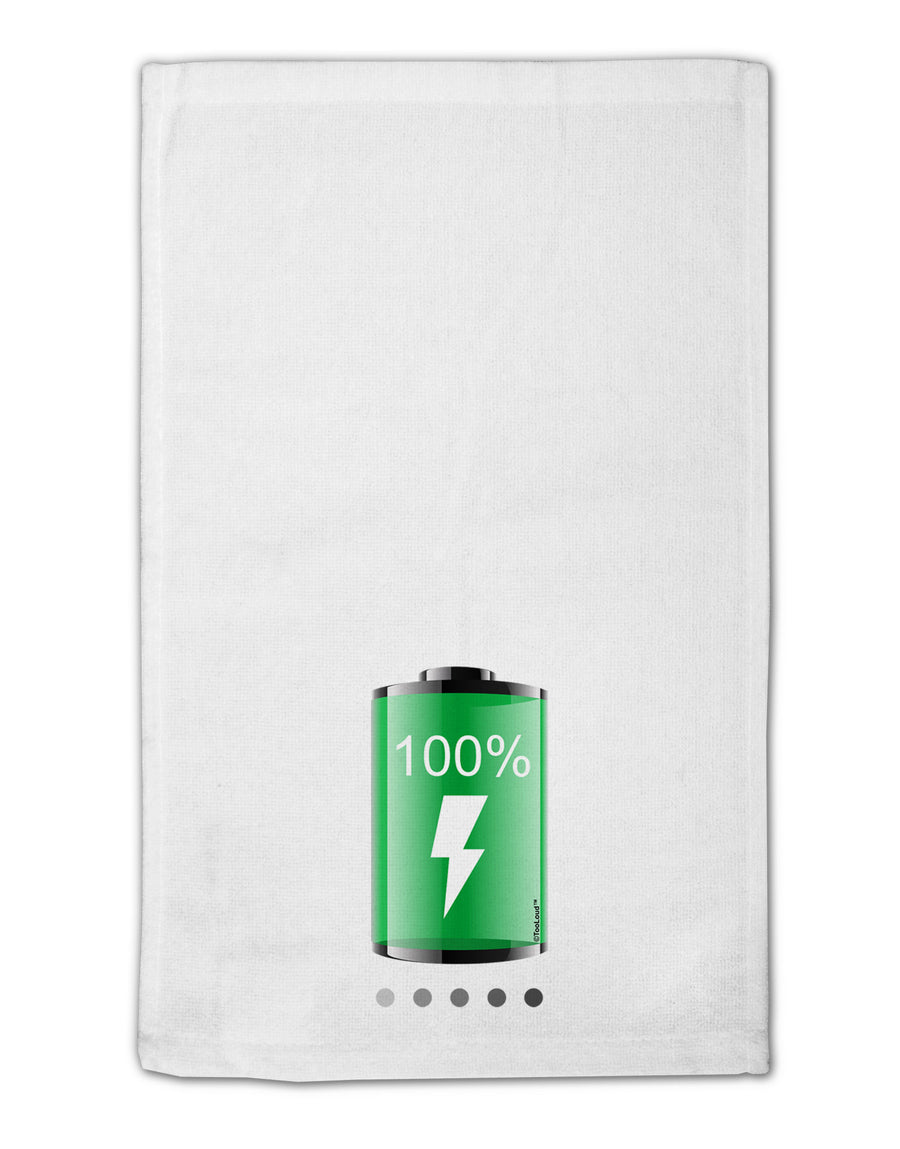 Full Energy 100 Percent 11&#x22;x18&#x22; Dish Fingertip Towel-Fingertip Towel-TooLoud-White-Davson Sales