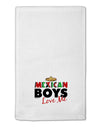 Mexican Boys Love Me 11&#x22;x18&#x22; Dish Fingertip Towel-Fingertip Towel-TooLoud-White-Davson Sales