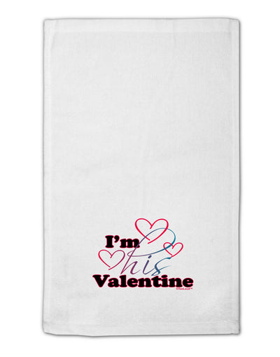 I'm HIS Valentine 11&#x22;x18&#x22; Dish Fingertip Towel-Fingertip Towel-TooLoud-White-Davson Sales