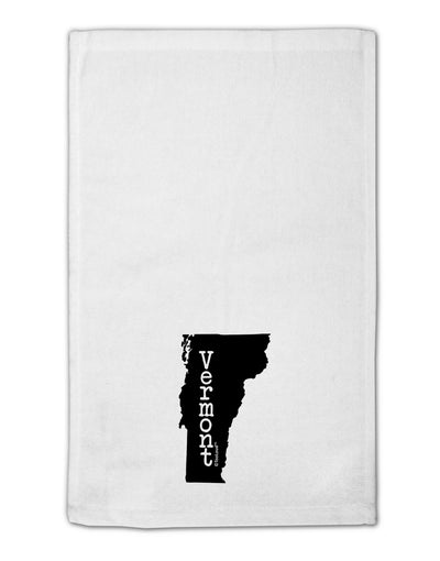 Vermont - United States Shape 11&#x22;x18&#x22; Dish Fingertip Towel by TooLoud-Fingertip Towel-TooLoud-White-Davson Sales