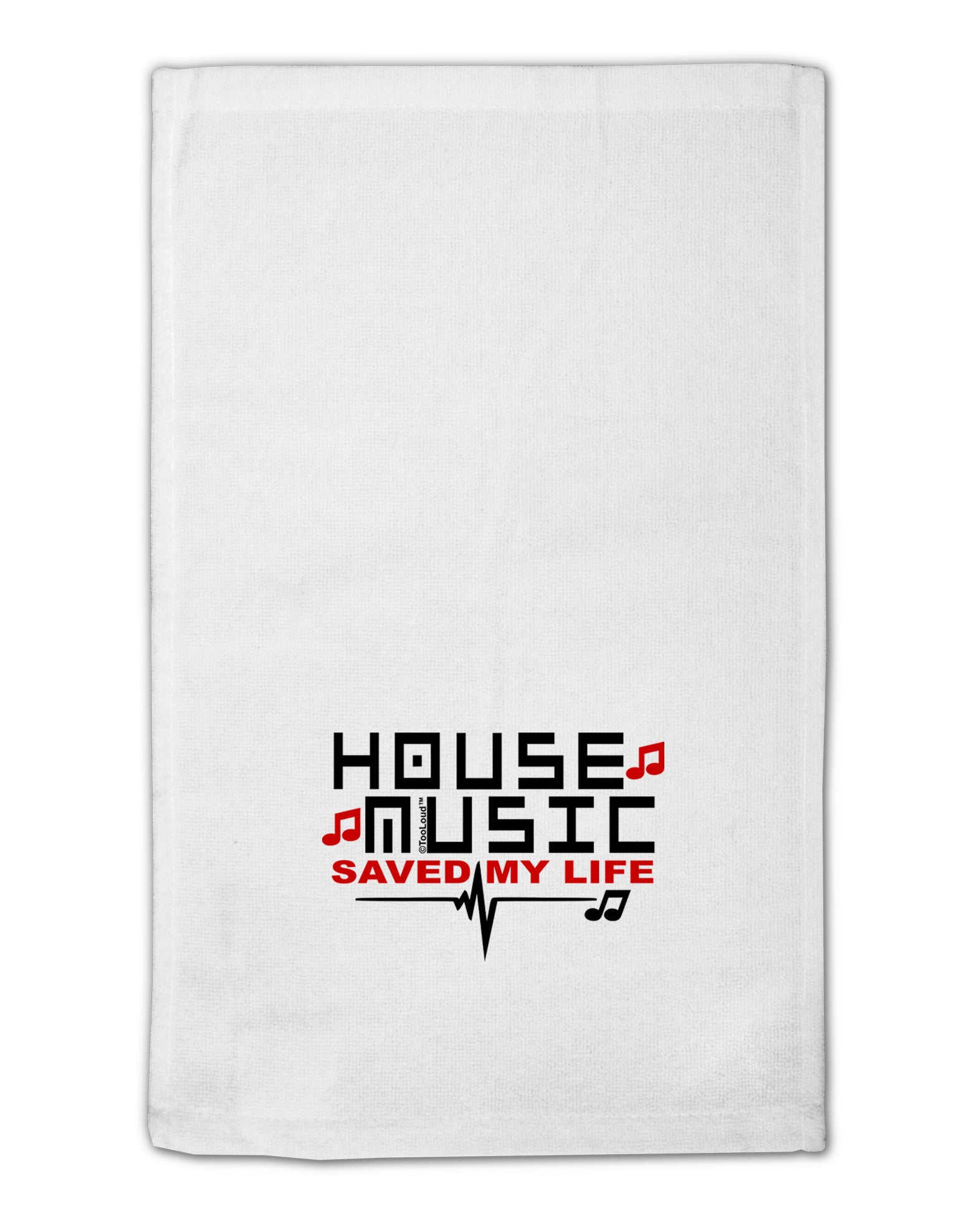 House Saved My Life 11&#x22;x18&#x22; Dish Fingertip Towel-Fingertip Towel-TooLoud-White-Davson Sales