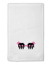 8-Bit Skull Love - Girl and Girl 11&#x22;x18&#x22; Dish Fingertip Towel-Fingertip Towel-TooLoud-White-Davson Sales