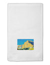 Colorado Snowy Mtns WaterColor 11&#x22;x18&#x22; Dish Fingertip Towel-Fingertip Towel-TooLoud-White-Davson Sales