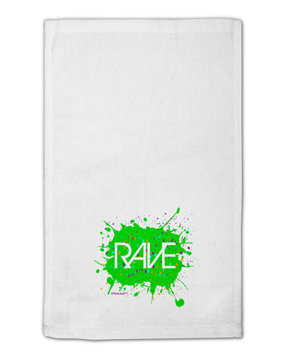 Rave Splatter Green 11&#x22;x18&#x22; Dish Fingertip Towel-Fingertip Towel-TooLoud-White-Davson Sales