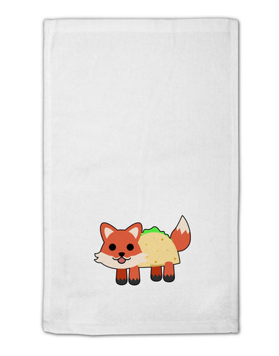 Cute Taco Fox 11&#x22;x18&#x22; Dish Fingertip Towel-Fingertip Towel-TooLoud-White-Davson Sales