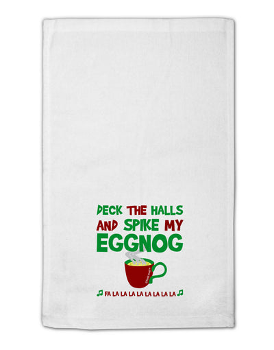 Spike My Eggnog 11&#x22;x18&#x22; Dish Fingertip Towel-Fingertip Towel-TooLoud-White-Davson Sales