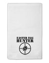 Easter Egg Hunter Black and White 11&#x22;x18&#x22; Dish Fingertip Towel by TooLoud-Fingertip Towel-TooLoud-White-Davson Sales