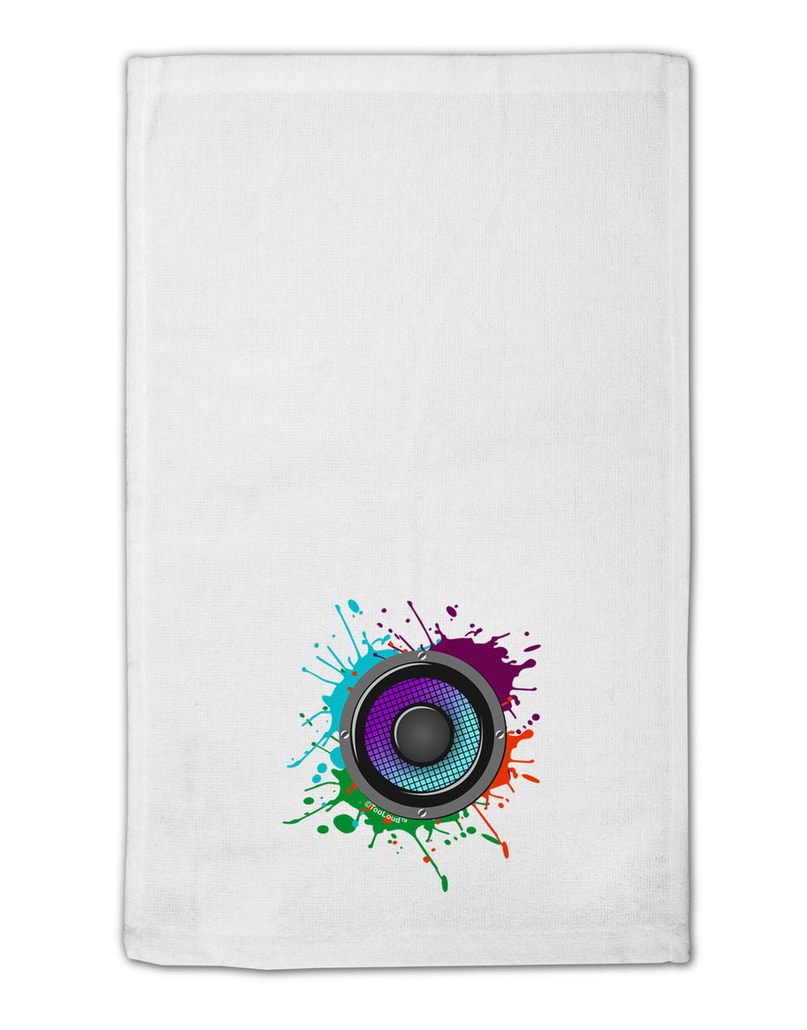 Paint Splatter Speaker 11&#x22;x18&#x22; Dish Fingertip Towel-Fingertip Towel-TooLoud-White-Davson Sales