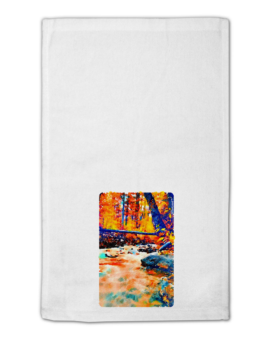 Mt Shavano Colorado Watercolor 11&#x22;x18&#x22; Dish Fingertip Towel-Fingertip Towel-TooLoud-White-Davson Sales