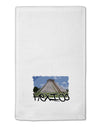 Mexico - Mayan Temple Cut-out 11&#x22;x18&#x22; Dish Fingertip Towel by TooLoud-Fingertip Towel-TooLoud-White-Davson Sales