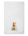 Golden Retriever Watercolor 11&#x22;x18&#x22; Dish Fingertip Towel-Fingertip Towel-TooLoud-White-Davson Sales