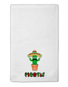 Fiesta Cactus Text 11&#x22;x18&#x22; Dish Fingertip Towel by TooLoud-Fingertip Towel-TooLoud-White-Davson Sales