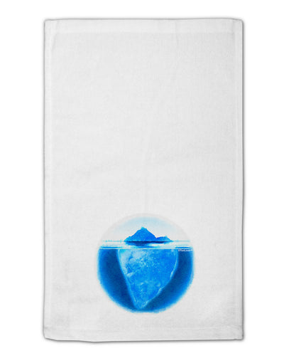 Iceberg Watercolor 11&#x22;x18&#x22; Dish Fingertip Towel-Fingertip Towel-TooLoud-White-Davson Sales