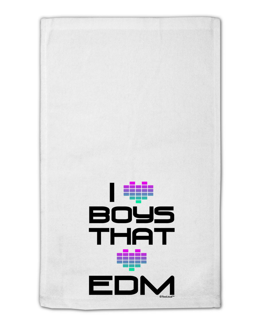 I Heart Boys That Heart EDM 11&#x22;x18&#x22; Dish Fingertip Towel-Fingertip Towel-TooLoud-White-Davson Sales