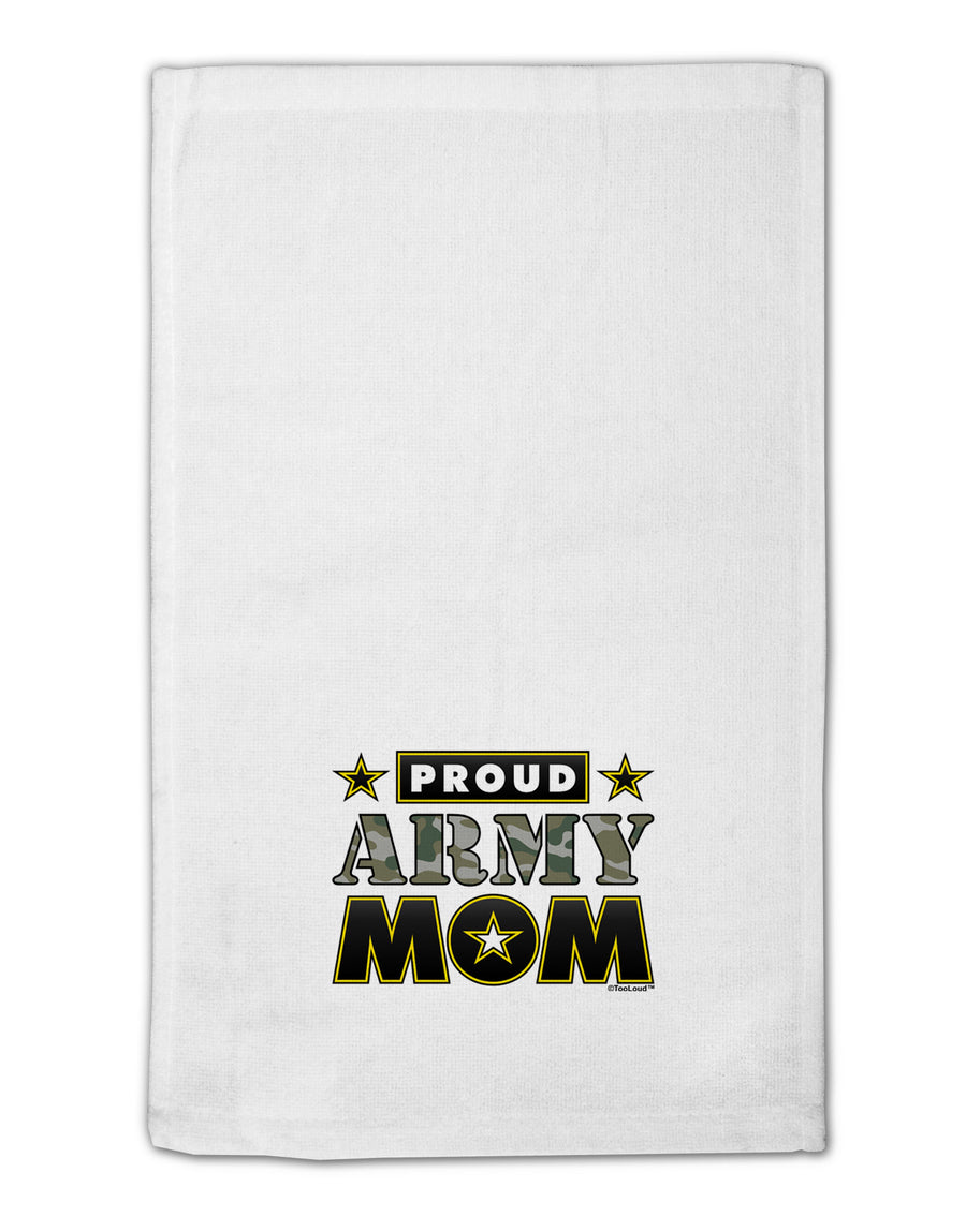 Proud Army Mom 11&#x22;x18&#x22; Dish Fingertip Towel-Fingertip Towel-TooLoud-White-Davson Sales