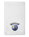 Soccer Ball Flag - Uruguay 11&#x22;x18&#x22; Dish Fingertip Towel-Fingertip Towel-TooLoud-White-Davson Sales